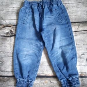 2t 7 for all mankind soft denim joggers